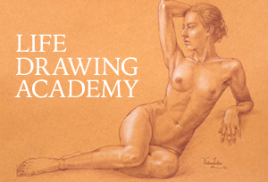 Life Drawing Academy - How to draw figures and portraits
