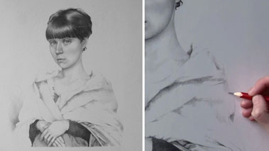 Portrait Drawing in Flemish Style - How to Compose a Portrait in Flemish Style