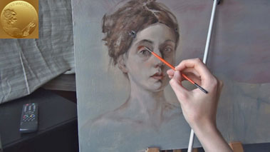 How to Paint a Portrait - How to Paint Eyes in a Portrait