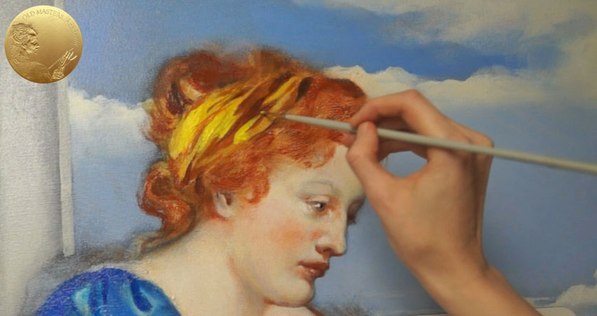 Allegory of Painting - How to Oil Paint a Female Portrait in Profile