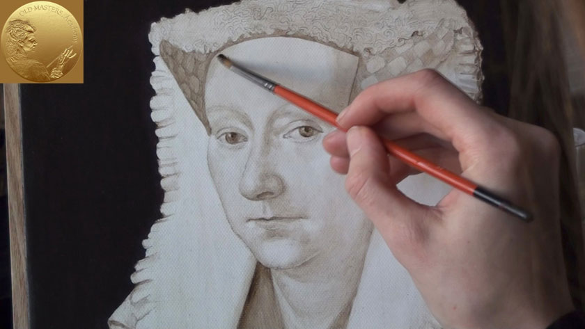 How to Paint Using the Flemish Method - Brown Underpainting in Flemish Painting Technique