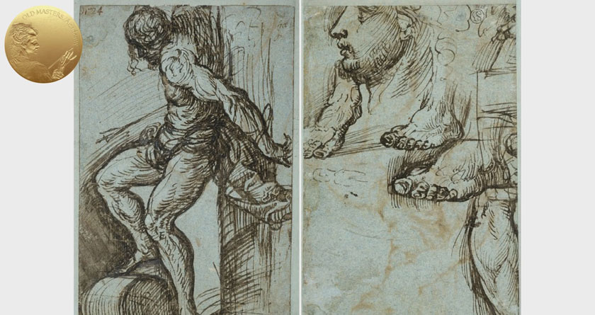 Titian是否为他的作品准备了初步的素描和素描？