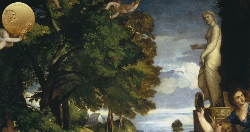 Generalised Backgrounds, Landscapes and Architecture Settings in Titian's Artworks