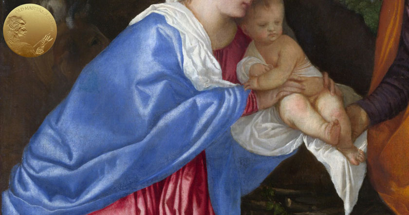 提香（Titian）如何描绘蓝色帷幕。 威尼斯绘画中的群青