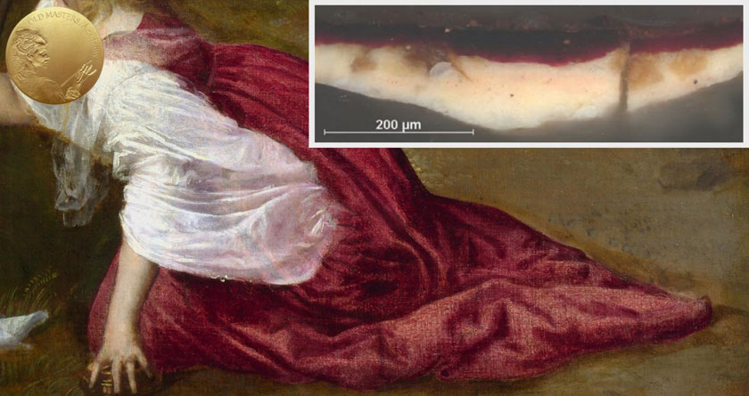 How Titian Depicted Red Draperies