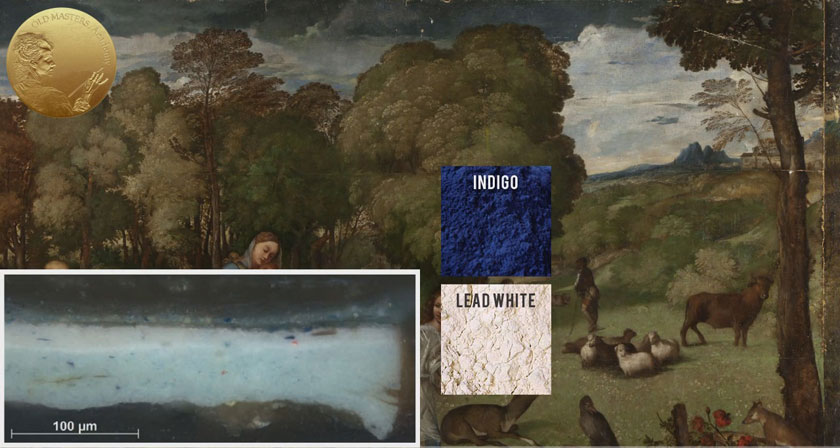 How Titian Depicted Sky. What Colors he Used