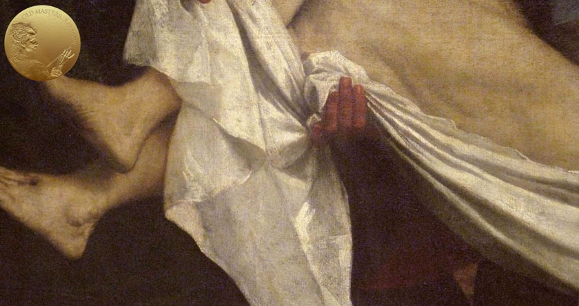 How Titian Depicted White, Black and Grey Draperies