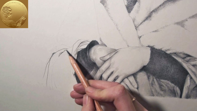 Portrait Drawing in Flemish Style - How to Add Final Touches to a Portrait