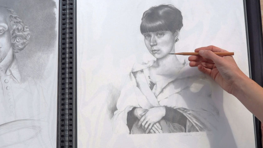 Portrait Drawing in Flemish Style - How to Compose a Portrait in Flemish Style