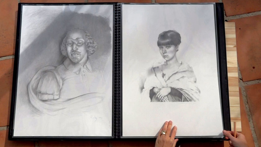 Portrait Drawing in Flemish Style - How to Compose a Portrait in Flemish Style