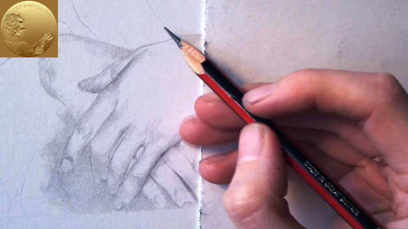 Portrait Drawing in Flemish Style - How to Draw Hands