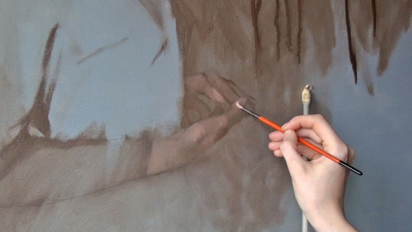 Figural Painting in Oils - How to Paint Hands in Oil