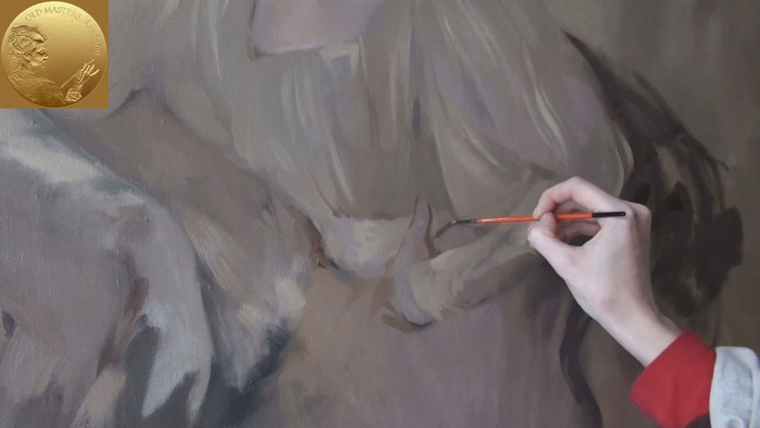 How to Paint a Portrait in the Direct Method - How to Paint Loosely in Oil