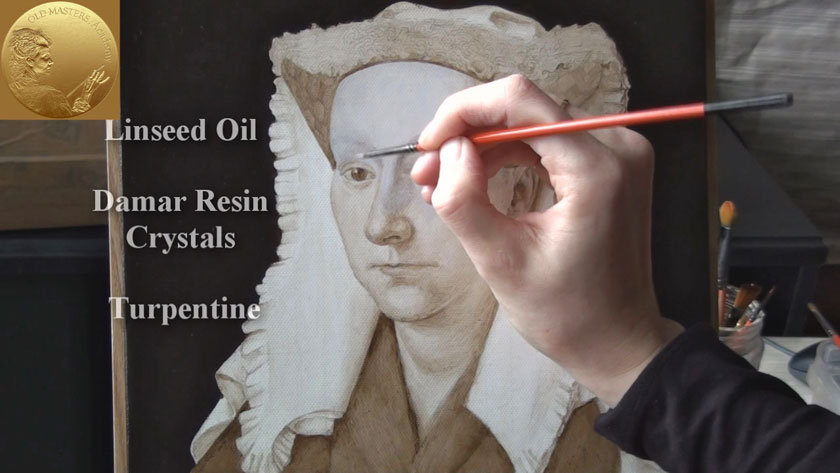 How to Paint Using the Flemish Method - How To Paint a Dead Layer Using the Flemish Method of Oil Painting