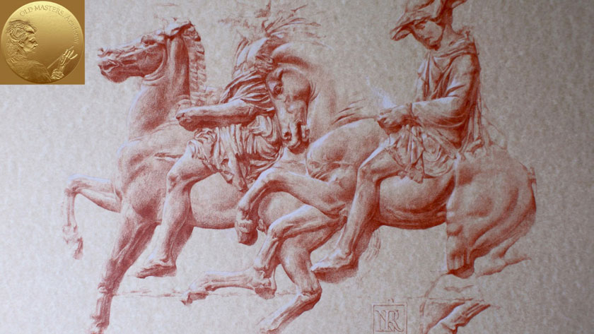 How to Draw in Sanguine on Toned Paper - How to Shade with Sanguine Pencil