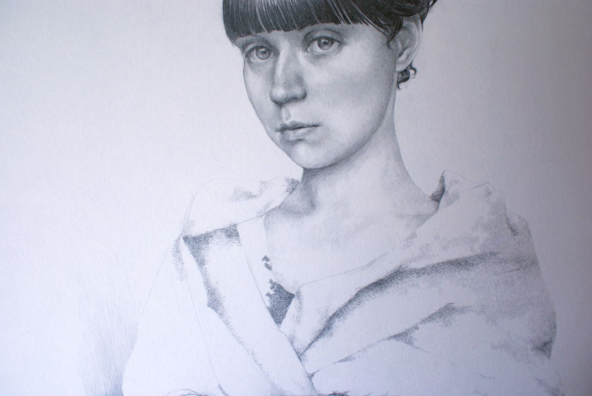 Portrait Drawing in Flemish Style - How to Transfer Sketch to Drawing Paper