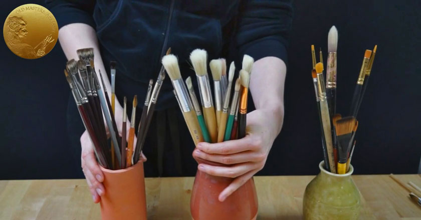 How to Choose Brushes for Oil Painting – Old Masters Academy