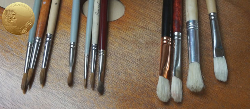 How to Choose Brushes for Oil Painting – Old Masters Academy