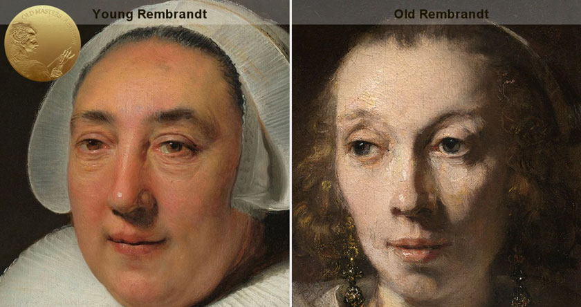 Rembrandt's Painting Styles