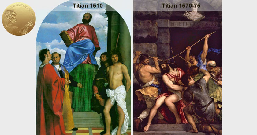 Titian's Style of Oil Painting