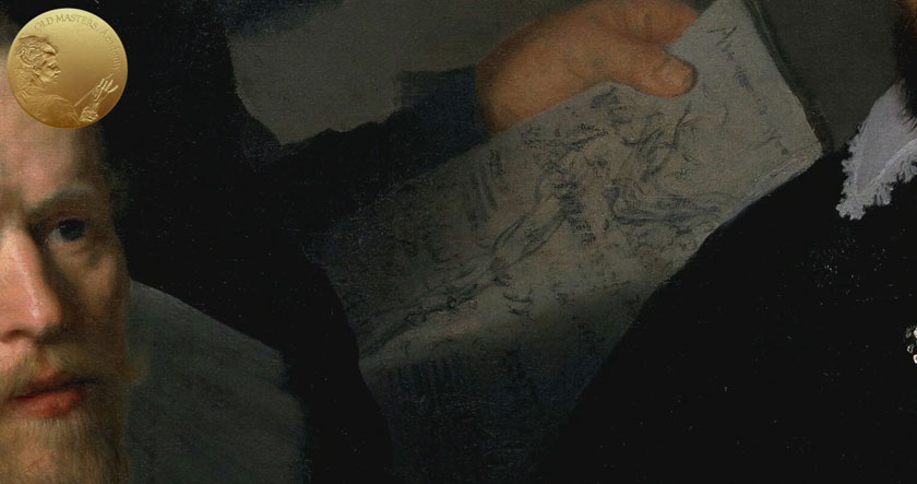 伦勃朗在他的画作中所使用的画布和支持方式