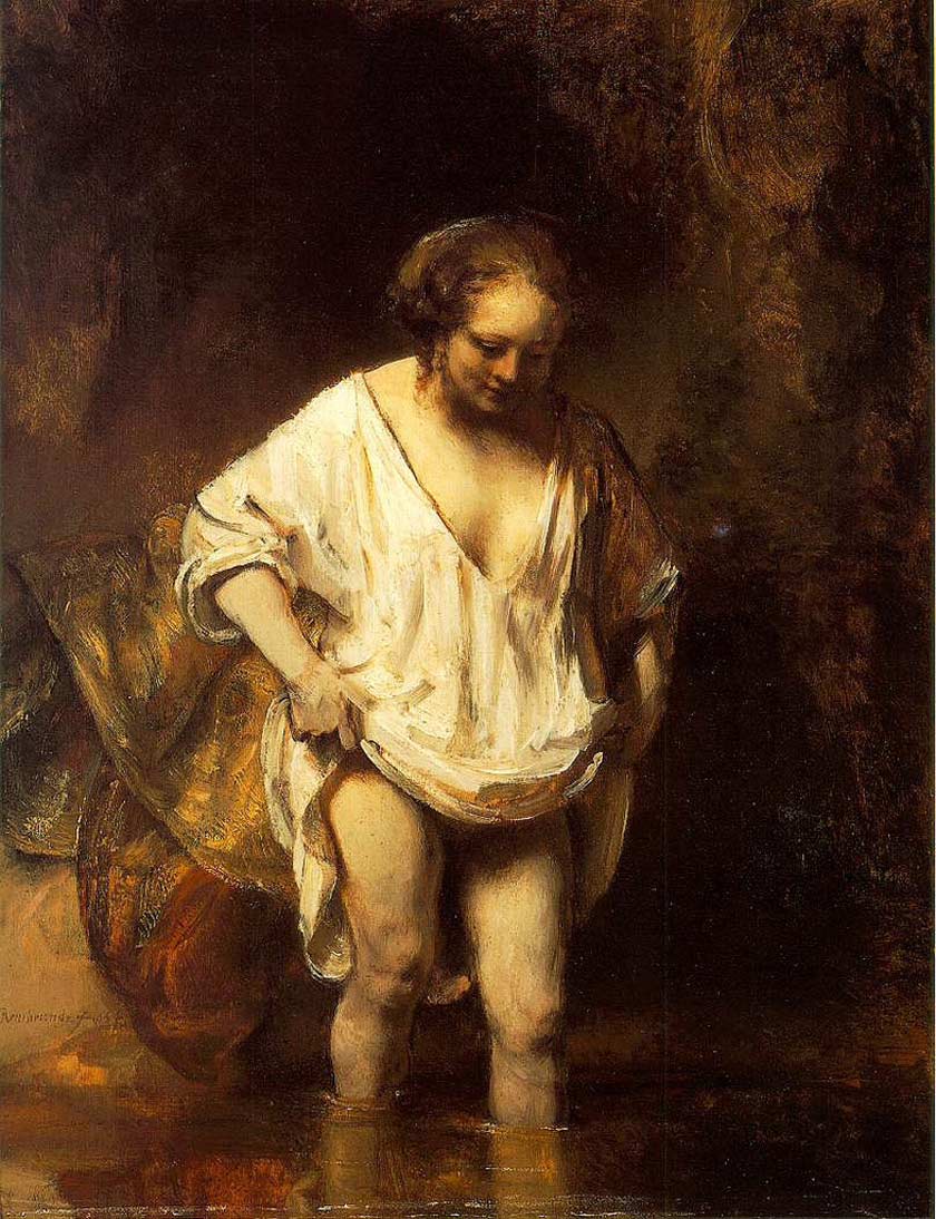 How to paint like Rembrandt_Hendrickje Rembrandt mistress