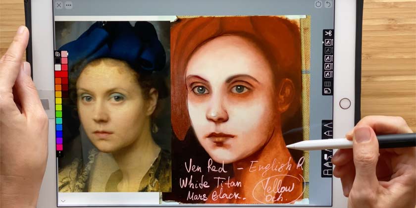 Oil Painting Critique – Portrait assignment