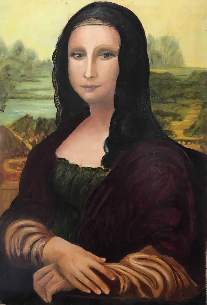 copy Mona Lisa need Old Masters Academy