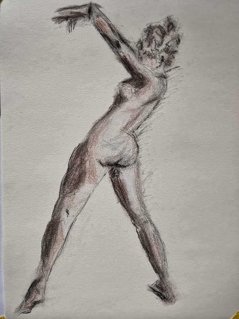 Attempt to Figure Drawing Woman
