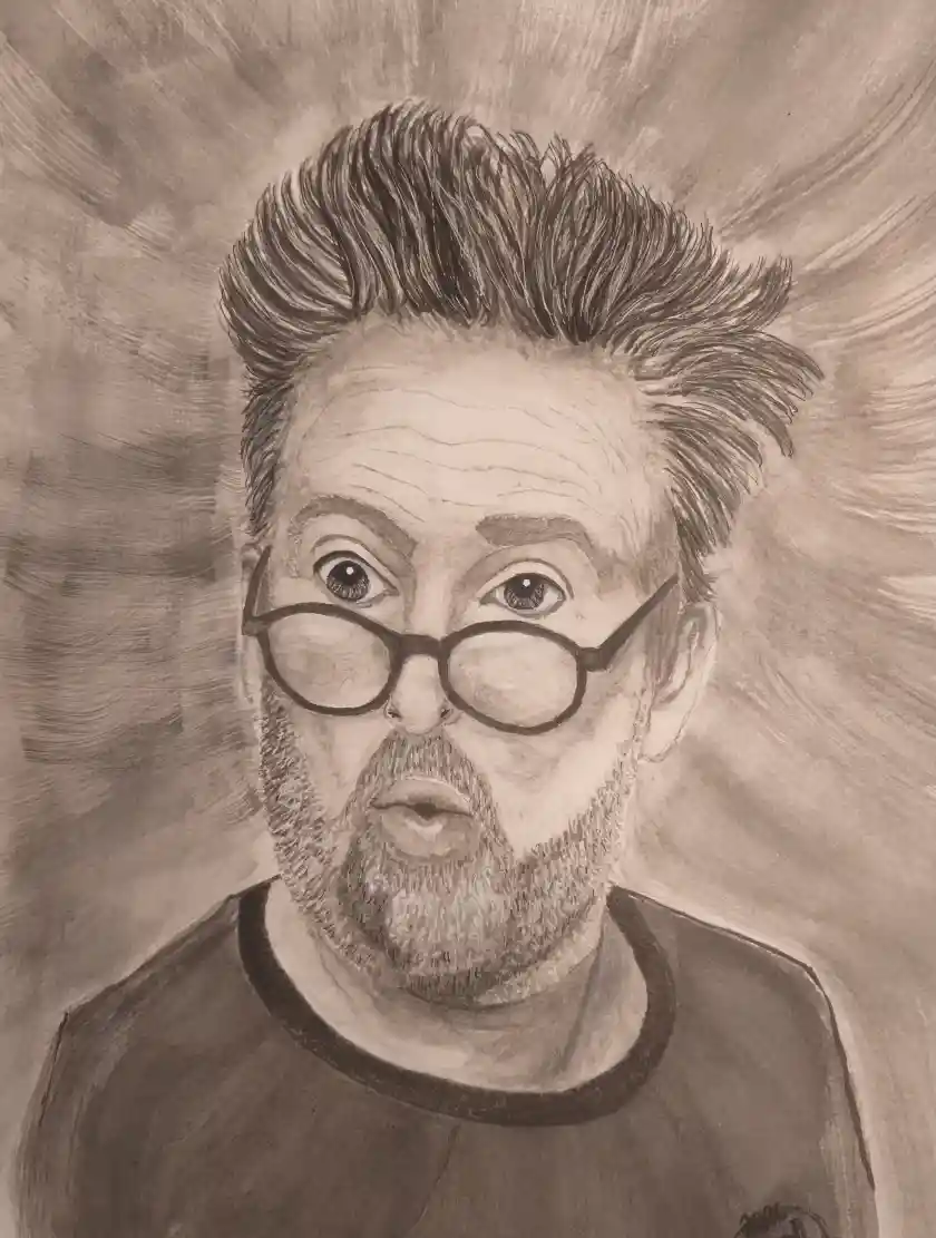 How to draw Self-portrait